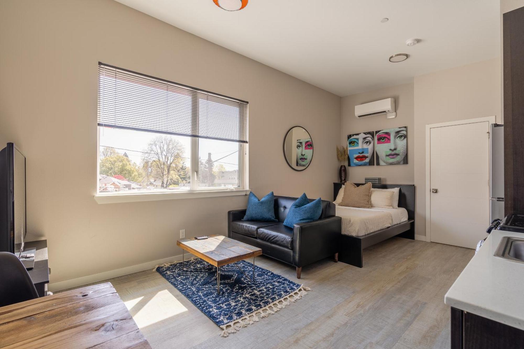 Sunny Studio Apartment - Food Carts, Coffee & Bars Portland Ngoại thất bức ảnh